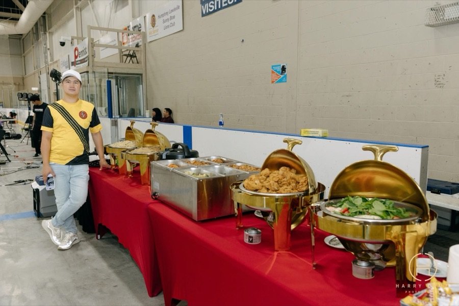 Chef-made spread ready to serve